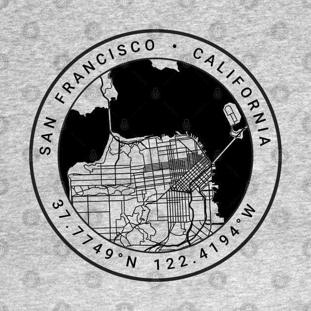 San Francisco Map by Ryan-Cox